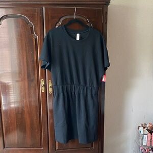 SPANX Black Midi Dress